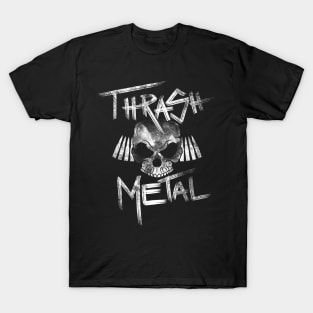 Skull and bullets - Thrash Metal T-Shirt